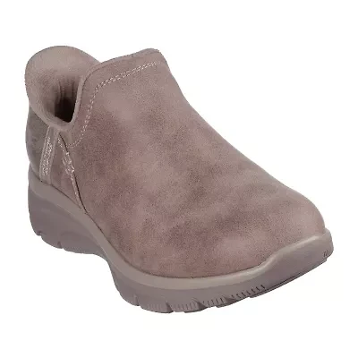 Skechers Hands Free Slip-Ins Easy Going Modern Hour Womens Round Closed Toe Slip-On Shoe