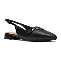 Clarks Natalyn Womens Pointed Closed Toe Ballet Flats