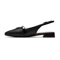 Clarks Natalyn Womens Pointed Closed Toe Ballet Flats