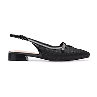Clarks Natalyn Womens Pointed Closed Toe Ballet Flats