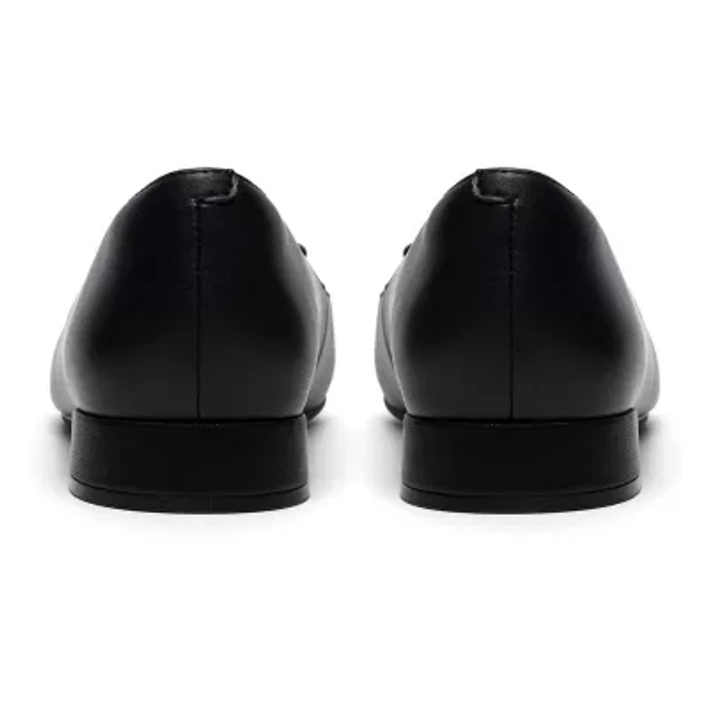 Clarks Natalyn Womens Pointed Closed Toe-Wide Width Ballet Flats