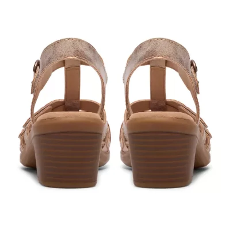 Clarks Womens Strap Sandals