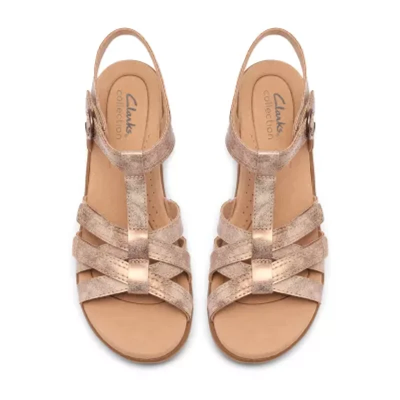 Clarks Womens Strap Sandals