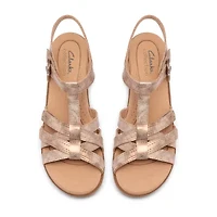 Clarks Womens Strap Sandals