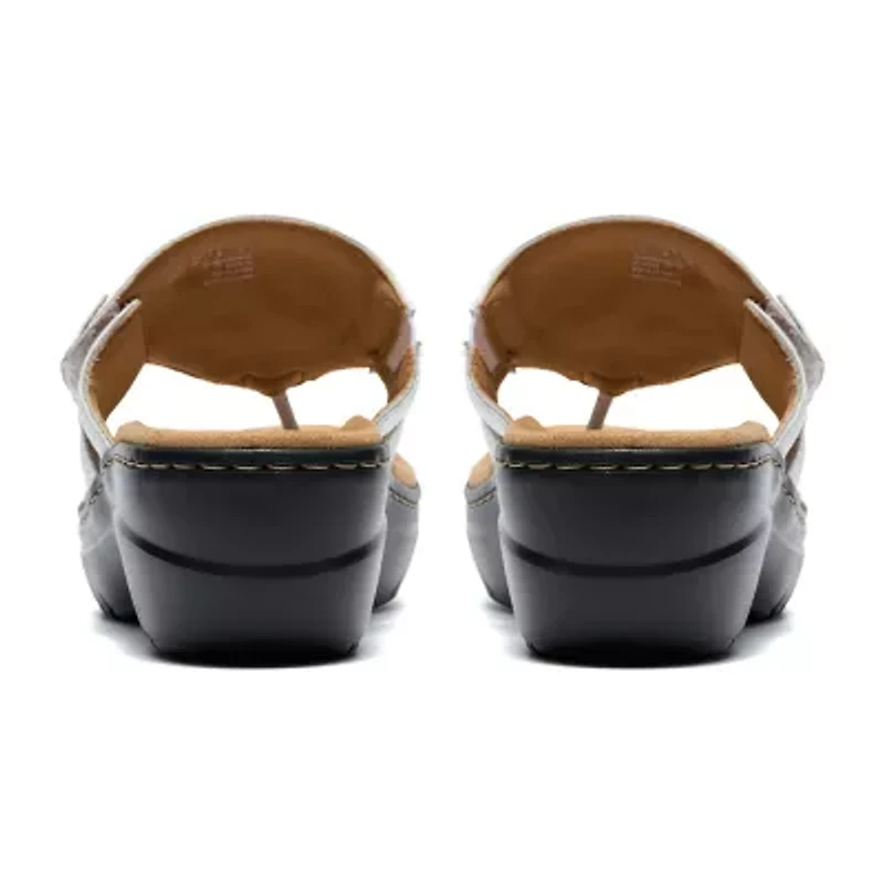 Clarks Womens Merliah2 Kyla Wedge Sandals