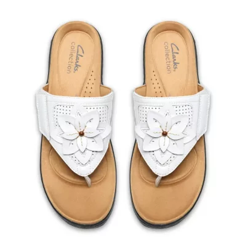 Clarks Womens Merliah2 Kyla Wedge Sandals