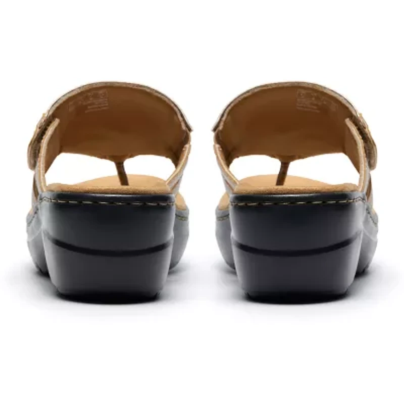 Clarks Womens Merliah2 Kyla Wedge Sandals