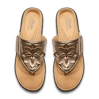 Clarks Womens Merliah2 Kyla Wedge Sandals