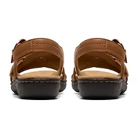 Clarks Womens Laurieann Mae Adjustable Strap Flat Sandals