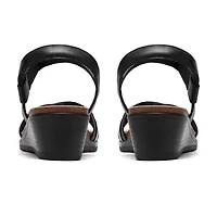 Clarks Womens Kacha Wedge Sandals