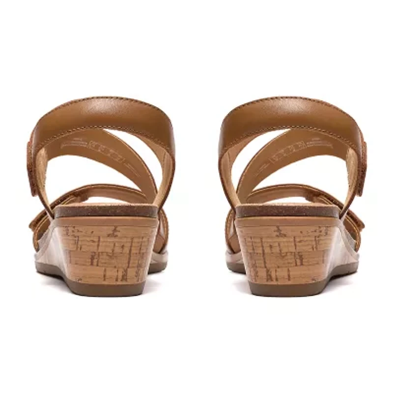 Clarks Womens Kacha Wedge Sandals