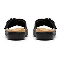 Clarks Womens Laurieann Opal Flat Sandals