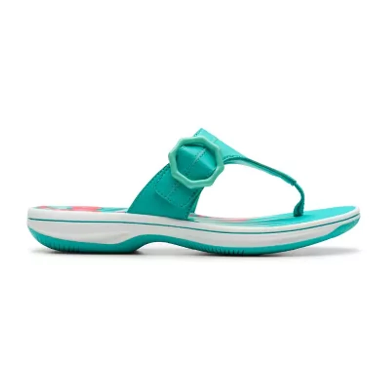 Clarks Cloudsteppers Womens Breeze Cove Flip-Flops