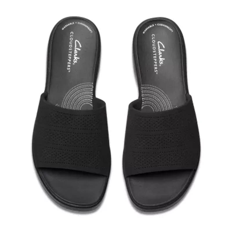 Clarks Cloudsteppers Womens Drift Twist Wedge Sandals