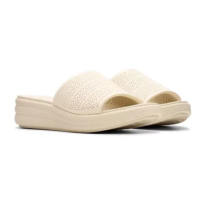 Clarks Cloudsteppers Womens Drift Twist Wedge Sandals