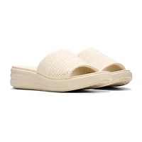 Clarks Cloudsteppers Womens Drift Twist Wedge Sandals