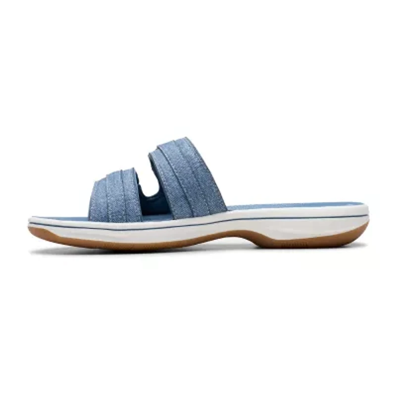 Clarks Cloudsteppers Womens Breeze Piper Flip-Flops