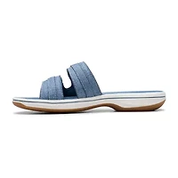Clarks Cloudsteppers Womens Breeze Piper Flip-Flops
