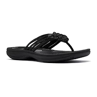 Clarks Cloudsteppers Womens Breeze Gem Flip-Flops