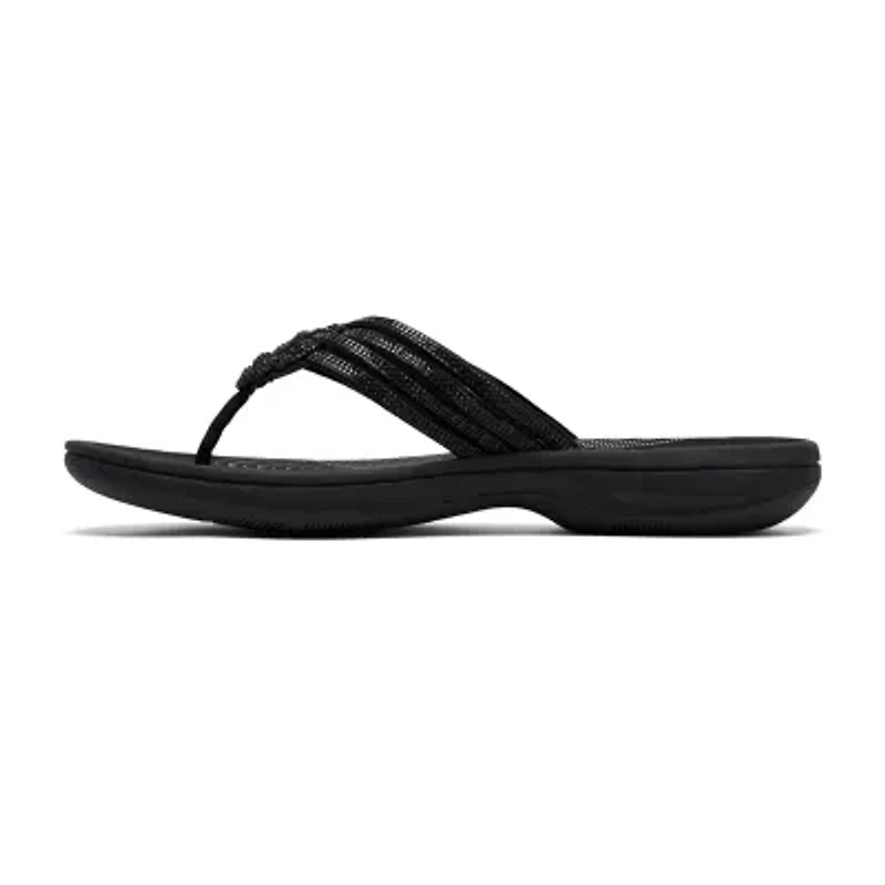 Clarks Cloudsteppers Womens Breeze Gem Flip-Flops