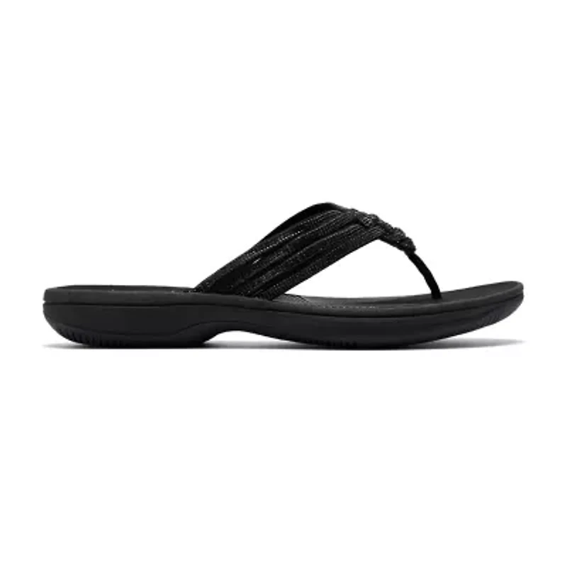 Clarks Cloudsteppers Womens Breeze Gem Flip-Flops