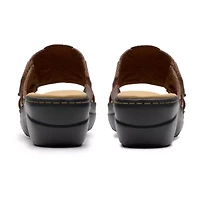 Clarks Womens Merliah 2 Belle Wedge Sandals