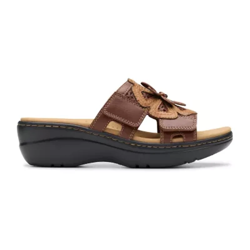 Clarks Womens Merliah 2 Belle Wedge Sandals