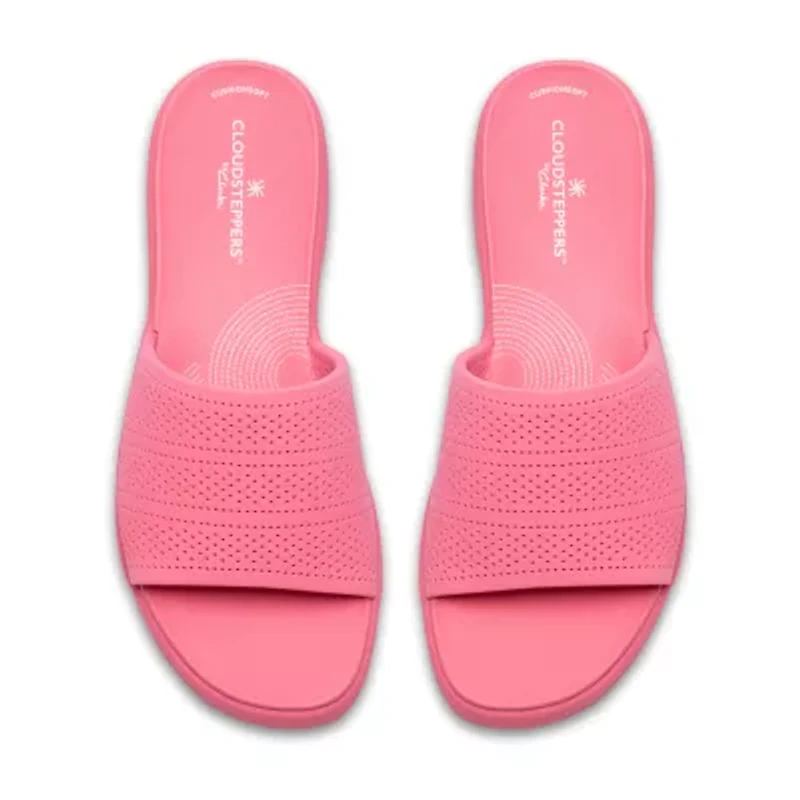 Clarks Cloudsteppers Womens Drift Twist Wedge Sandals