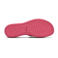Clarks Cloudsteppers Womens Drift Twist Wedge Sandals