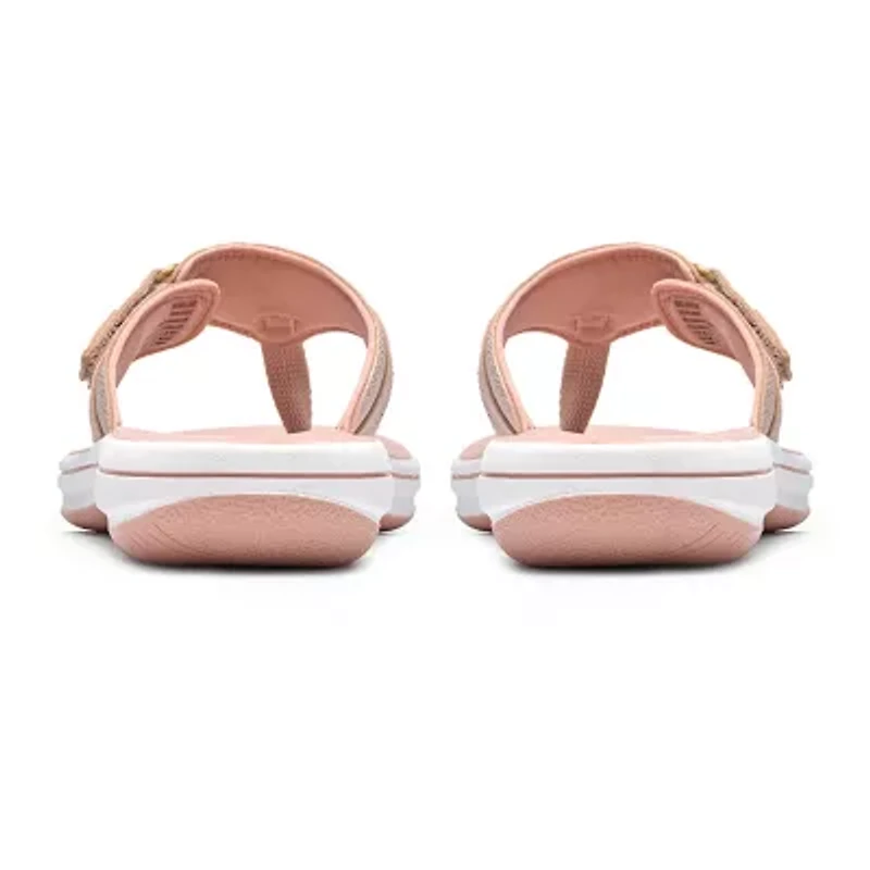 Clarks Cloudsteppers Womens Breeze Sea Flip-Flops