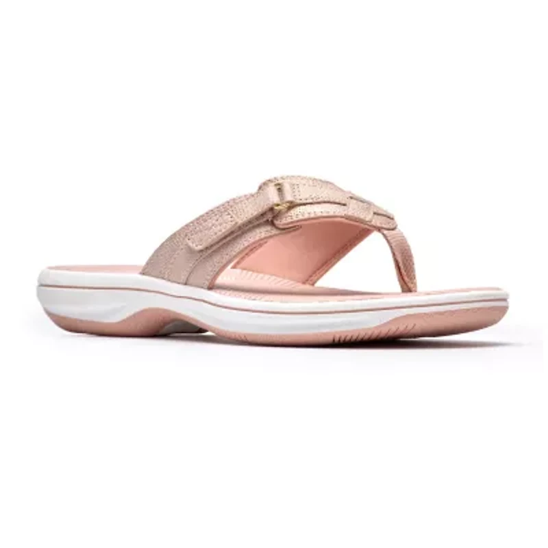 Clarks Cloudsteppers Womens Breeze Sea Flip-Flops