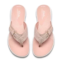 Clarks Cloudsteppers Womens Breeze Sea Flip-Flops