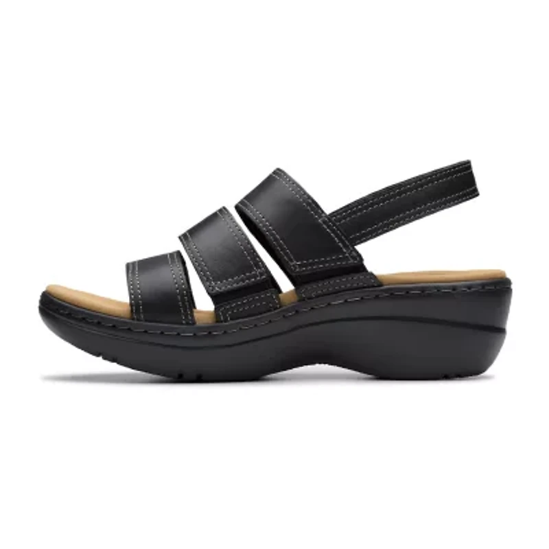 Clarks Womens Merliah Bali Wedge Sandals