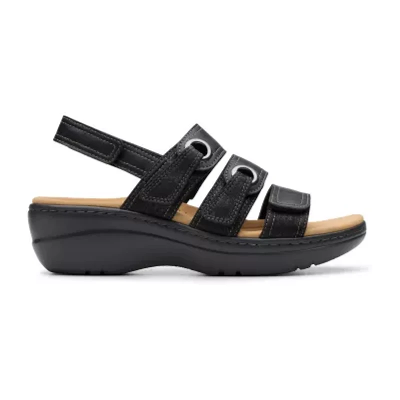 Clarks Womens Merliah Bali Wedge Sandals