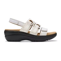 Clarks Womens Merliah Bali Wedge Sandals