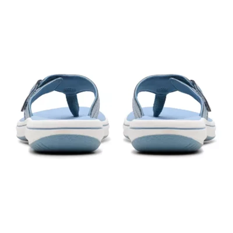 Clarks Cloudsteppers Womens Breeze Reyna Flip-Flops