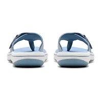 Clarks Cloudsteppers Womens Breeze Reyna Flip-Flops