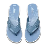 Clarks Cloudsteppers Womens Breeze Reyna Flip-Flops