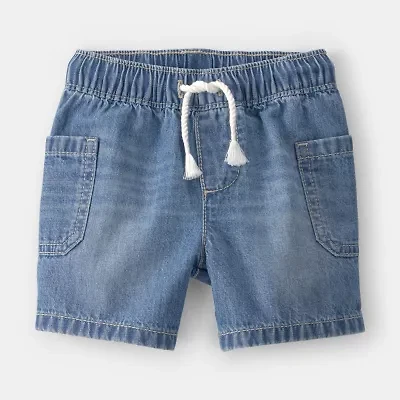 Oshkosh Baby Boys Mid Rise Denim Short