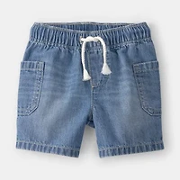 Oshkosh Baby Boys Mid Rise Denim Short