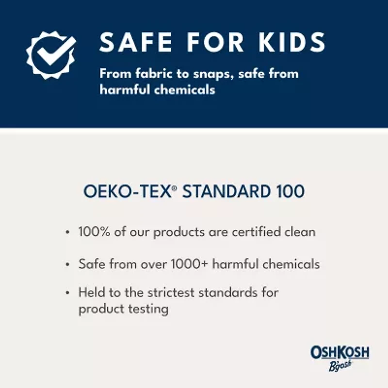 Oshkosh Baby Boys Mid Rise Denim Short