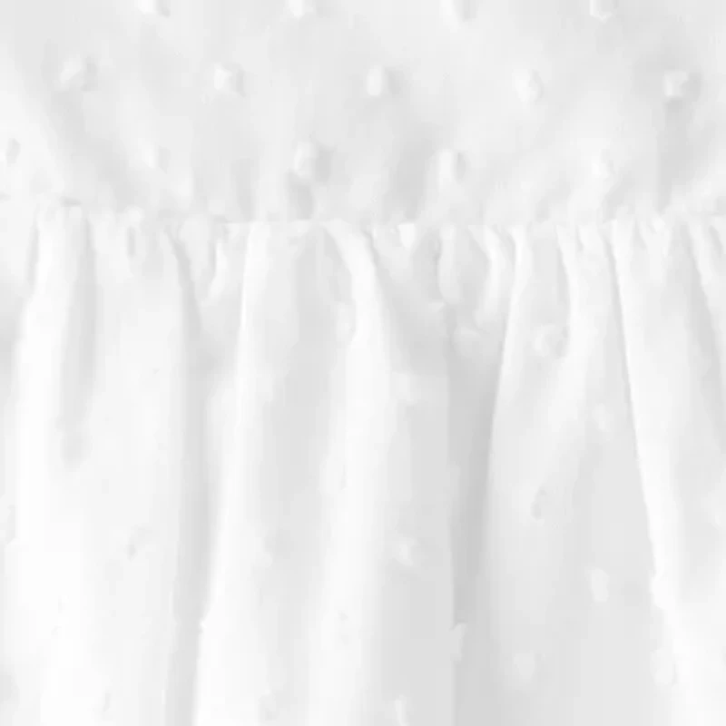 Oshkosh Baby Girls Short Sleeve Ruffled Sundress