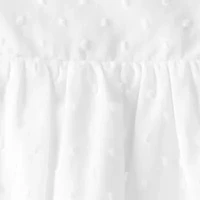 Oshkosh Baby Girls Short Sleeve Ruffled Sundress