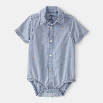 Oshkosh Baby Boys Short Sleeve Bodysuit