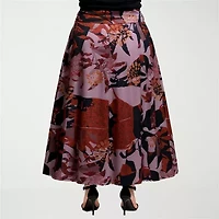 24seven Comfort Apparel Womens Plus Maxi Skirt