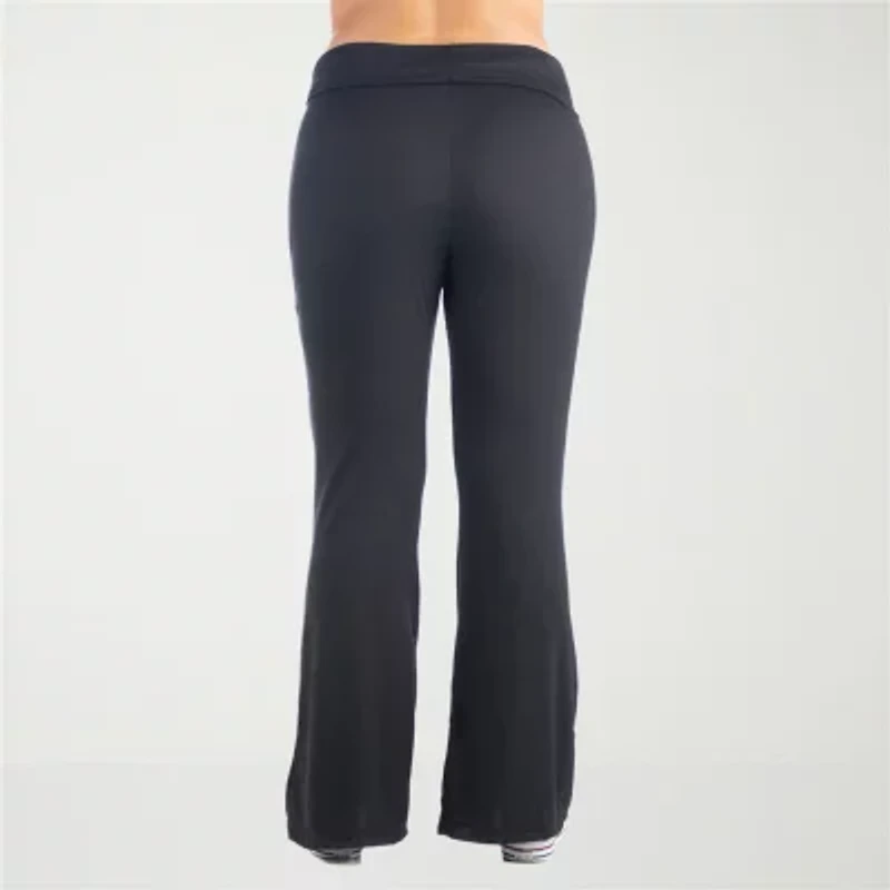 24seven Comfort Apparel Womens Plus Flare Sweatpant