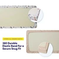 Sweet Home Collection Baby Toddler Cozy Crib Sheet