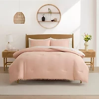 Sweet Home Collection Pompom Kids Bed A Bag Comforter Set