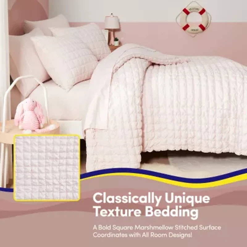 Sweet Home Collection Marshmallow Pouf Kids Bed A Bag Comforter Set