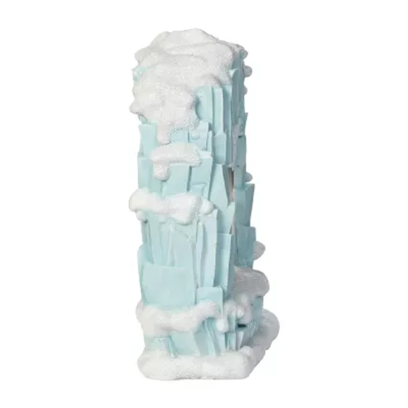 Roman 10"H Lighted Swirl Igloo With Polar Bears Christmas Tabletop Decor